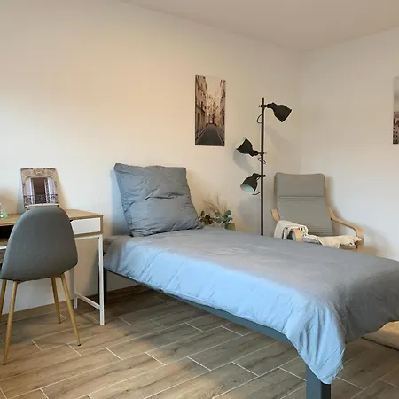 شقة Hms16 I 1-zimmer Mit Balkon I Daimler Naehe I S-bahn & -